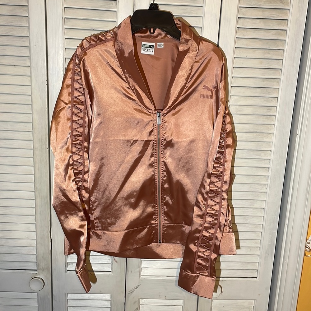 Puma Jacket- Rose Gold